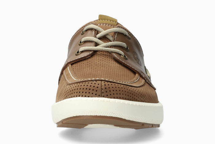 Jozio - Taupe Men Boat Shoes