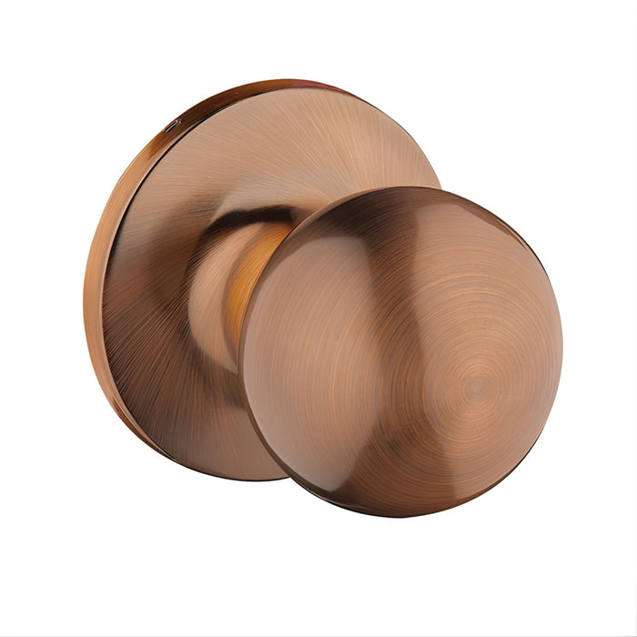 Lane Bala Dummy Knob Set On Round Rosette Antique Bronze L971967 - The Blue Space