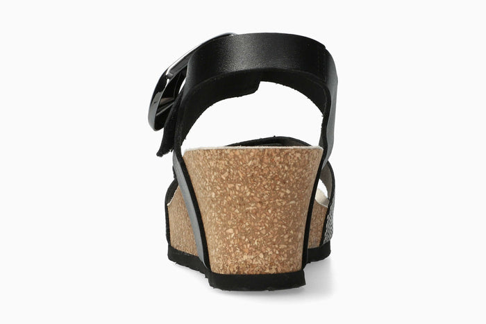 Leandre - Grey Women Cork Sandals