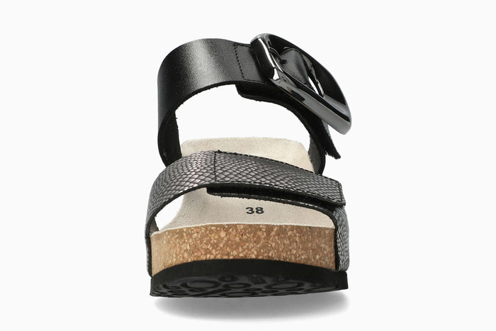 Leandre - Grey Women Cork Sandals