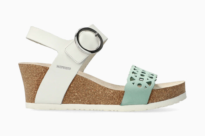 Lee - Light Grass Women Cork Sandals
