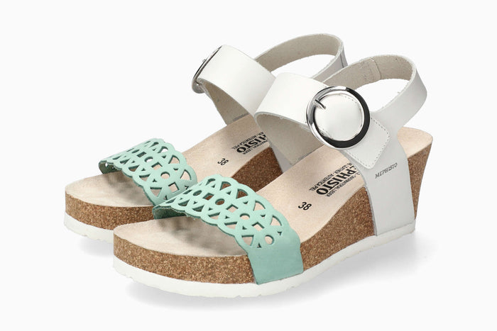 Lee - Light Grass Women Cork Sandals