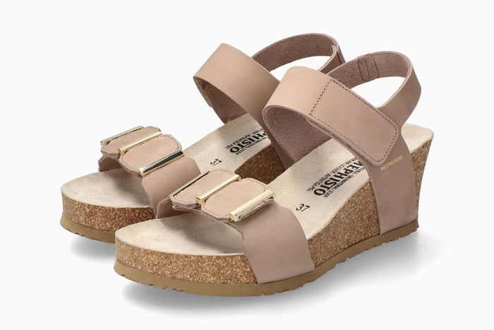 Leonore - Light Taupe Women Cork Sandals