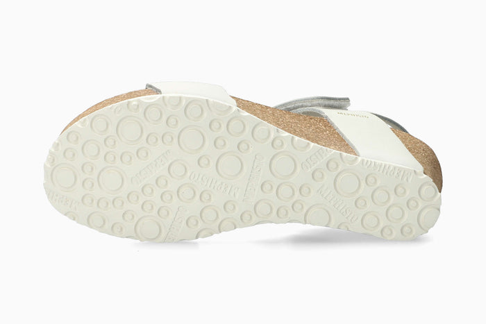 Leonore - White Women Cork Sandals