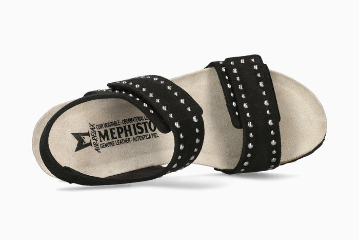 Lina - Black Women Cork Sandals