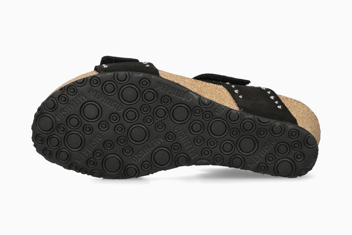 Lina - Black Women Cork Sandals
