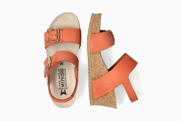 Lissandra - Chili Women Cork Sandals
