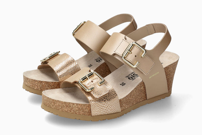 Lissandra - Platinum Women Cork Sandals