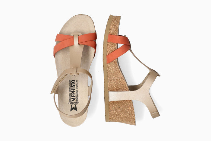 Liviane - Chili Women Cork Sandals