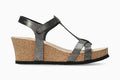 Liviane - Grey Women Cork Sandals