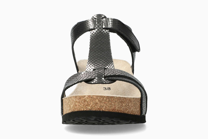 Liviane - Grey Women Cork Sandals