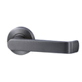 Lockwood Vivid V1 Dummy Lever Handle Round Rose Gunmetal | The Blue Space