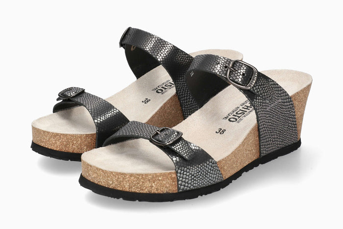 Luisa - Grey Women Cork Sandals