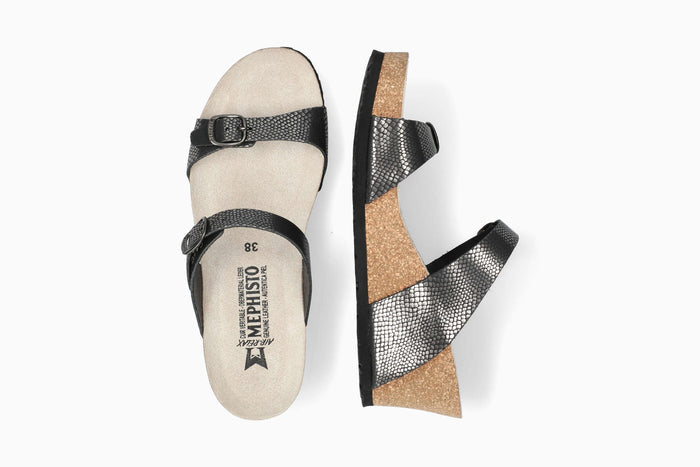 Luisa - Grey Women Cork Sandals