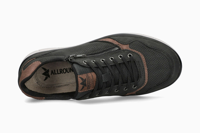Majestro Perf - Black Men Sneaker