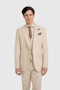 Malibu Beige Blazer - House of Cavani