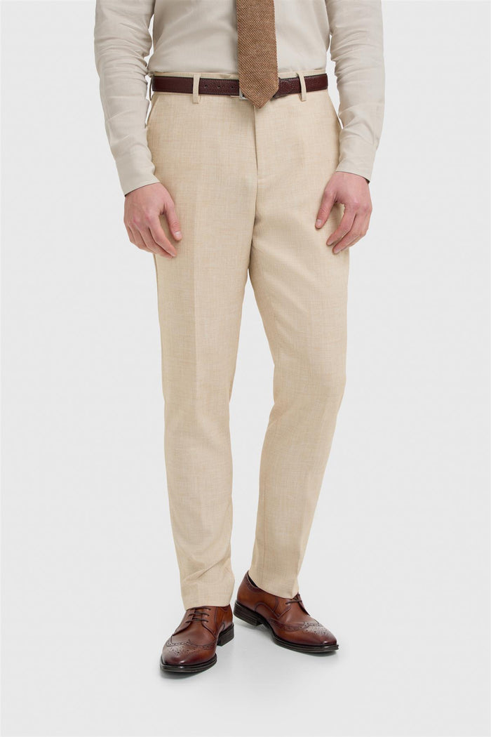 Malibu Beige Trouser - House of Cavani