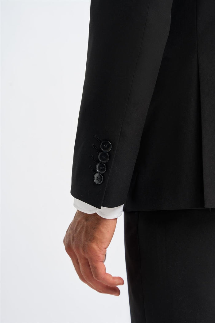 Malibu Black Short Blazer