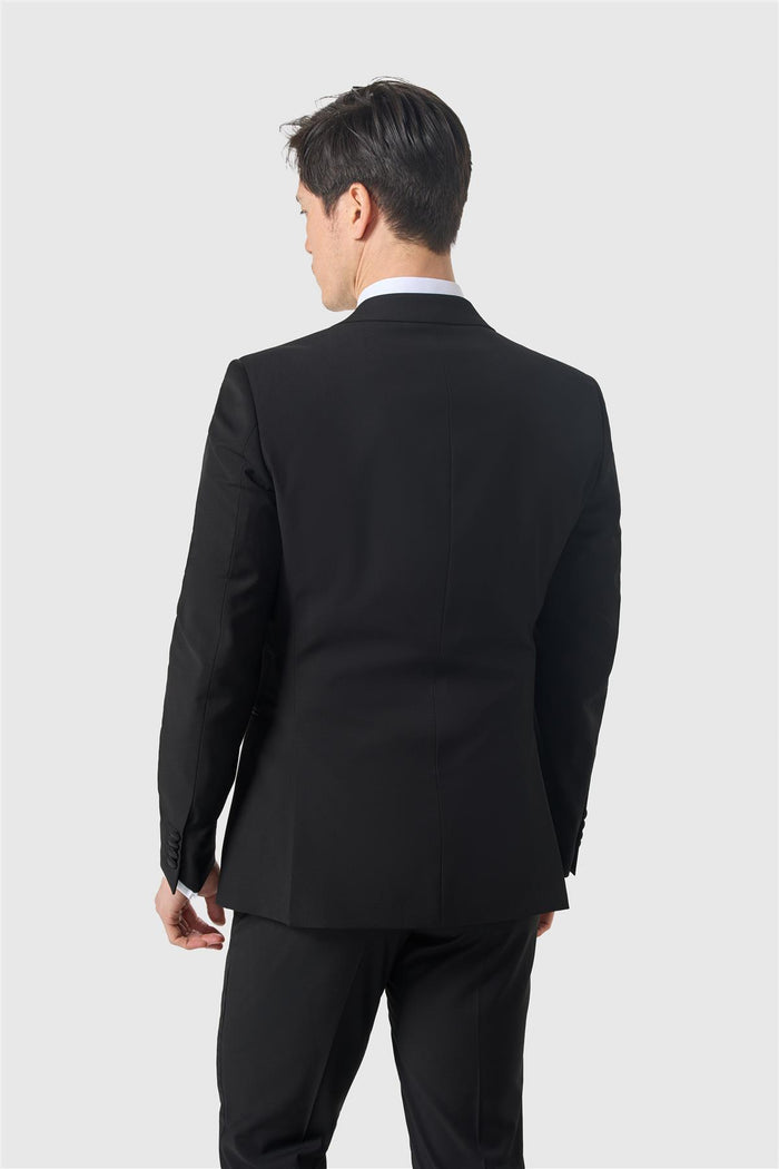 Malibu Black Tuxedo Blazer - Notch Lapel