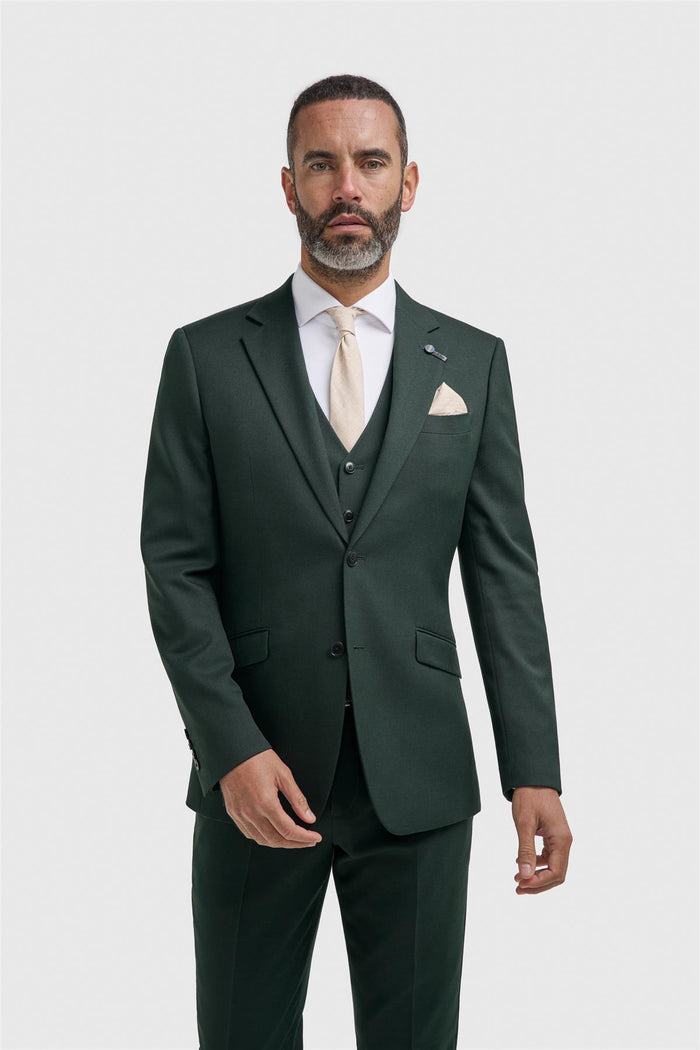 Malibu Forest Green Blazer - House of Cavani