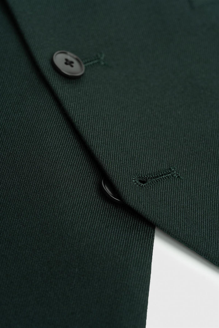 Malibu Forest Green Waistcoat - House of Cavani