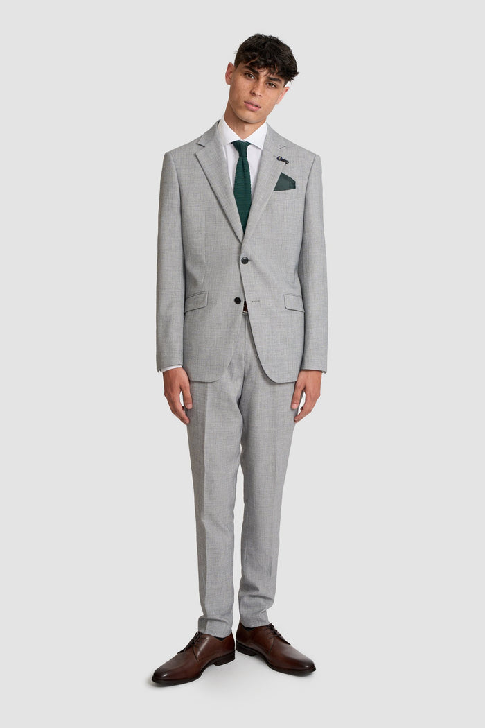 Malibu Grey Prom Suit - House of Cavani
