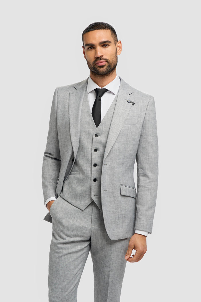 Malibu Grey Short Blazer