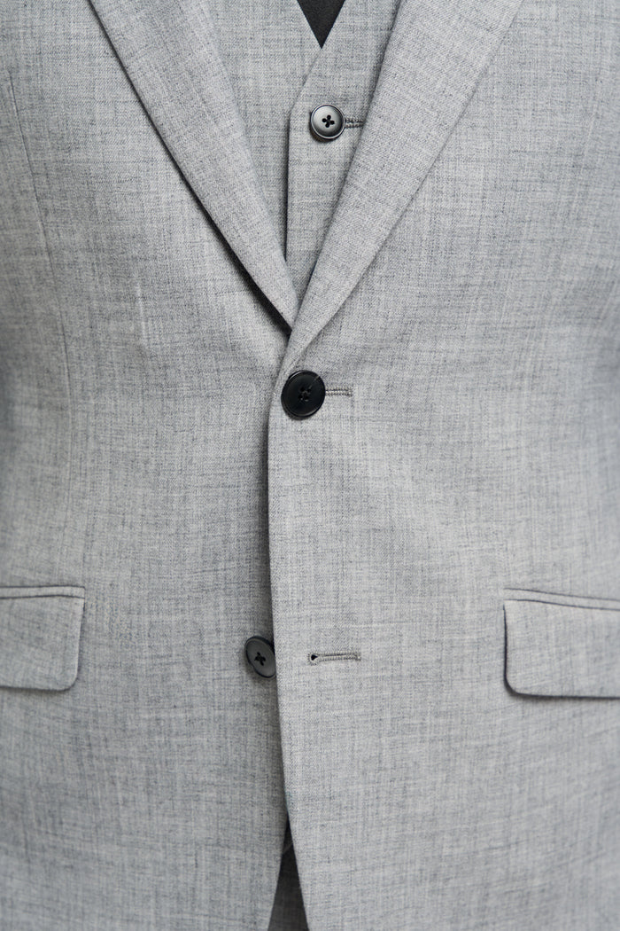 Malibu Grey Three Piece Suit - House of Cavani