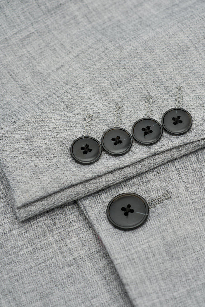 Malibu Grey Three Piece Suit - House of Cavani