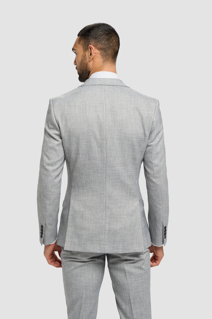 Malibu Grey Three Piece Suit - House of Cavani