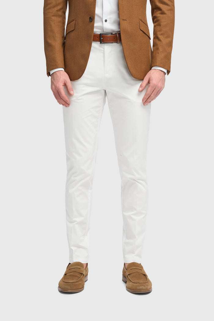 Mario Ecru Trousers