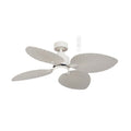 Martec Kingston DC 1260mm WIFI Remote Control Ceiling Fan with LED Light White MKDC1243W - The Blue Space