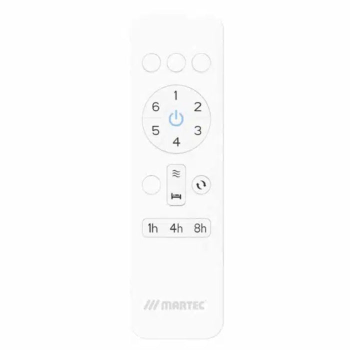 Remote Martec Newport 1420mm DC Ceiling Fan White/Oak MDCN143WO - The Blue Space
