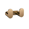 Meir Curvaé Double Robe Hook Lustre Bronze MRRH-2D00N-PVDBZ - The Blue Space