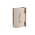 Meir Glass to Wall Shower Door Hinge Champagne MGA02N-CH - The Blue Space
