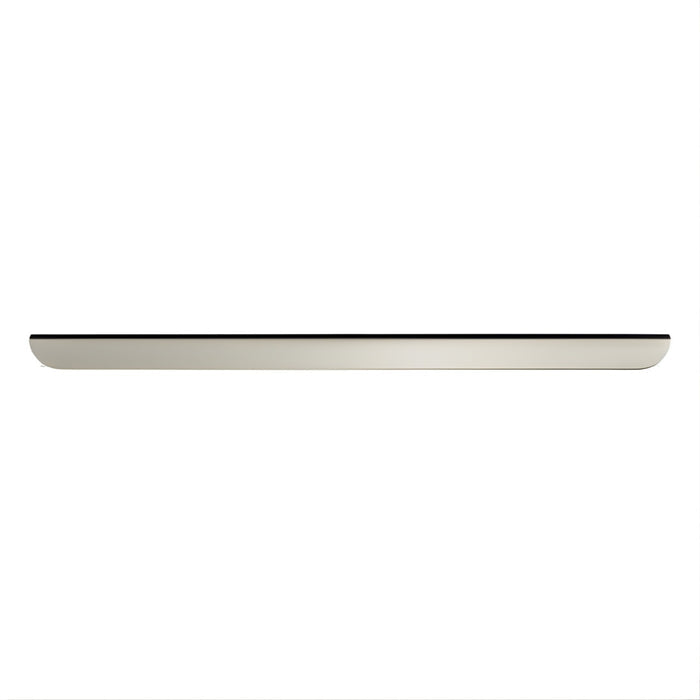 Meir Öppen Edge-Pull 300mm Cabinet Handle Brushed Nickel MRCH-1E30N-PVDBN - The Blue Space