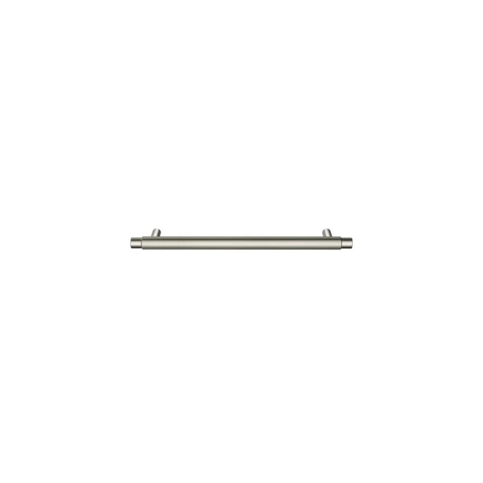 Above Meir Oppen Round Pull 200mm Cabinet Handle Knurled Brushed Nickel MRCH-2P20N-PVDBN - The Blue Space