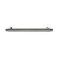 Meir Öppen Round Pull 200mm Cabinet Handle Shadow MRCH-1P20N-PVDGM - The Blue Space