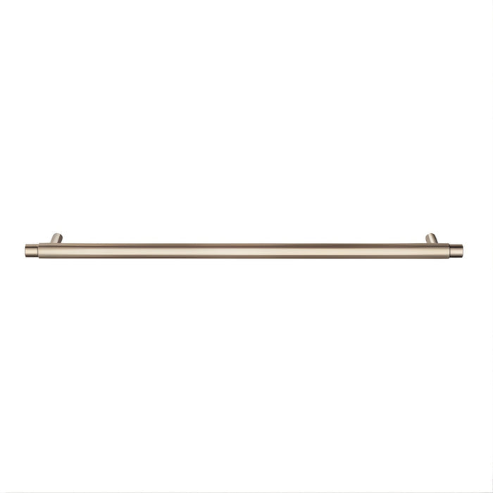Meir Öppen Round Pull 328mm Cabinet Handle Knurled Champagne MRCH-2P32N-CH - The Blue Space