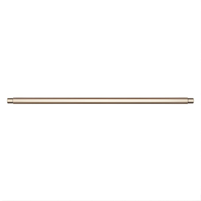Meir Öppen Round Pull 328mm Cabinet Handle Knurled Champagne MRCH-2P32N-CH - The Blue Space
