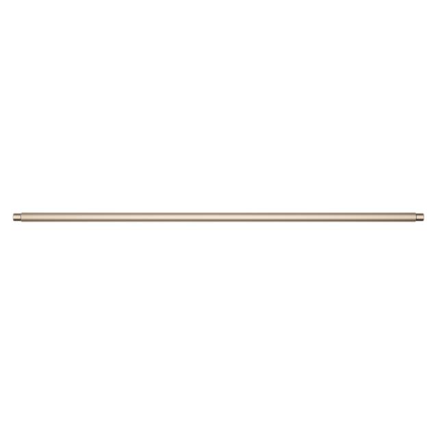 Meir Öppen Round Pull 520mm Cabinet Handle Knurled Champagne MRCH-2P52N-CH - The Blue Space