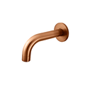 Meir Round Curved Spout 130mm Lustre Bronze