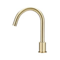 Meir Round Hob Mounted Swivel Spout Tiger Bronze MS11-PVDBB - The Blue Space