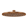 Meir Round Shower Rose 200mm Lustre Bronze