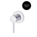 Meir Round Wall Mixer Chrome Trim Kit MW03-FIN-C - The Blue Space