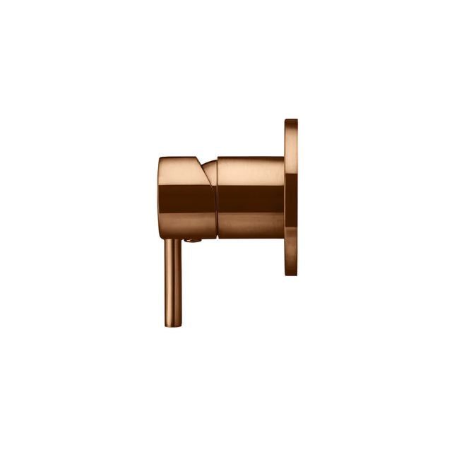 Side Meir Round Wall Mixer Short Pin Lever Lustre Bronze Trim Kit MW03S-FIN-PVDBZ - The Blue Space
