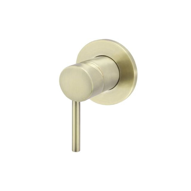 Angle Meir Round Wall Mixer Tiger Bronze Trim Kit MW03-FIN-PVDBB - The Blue Space