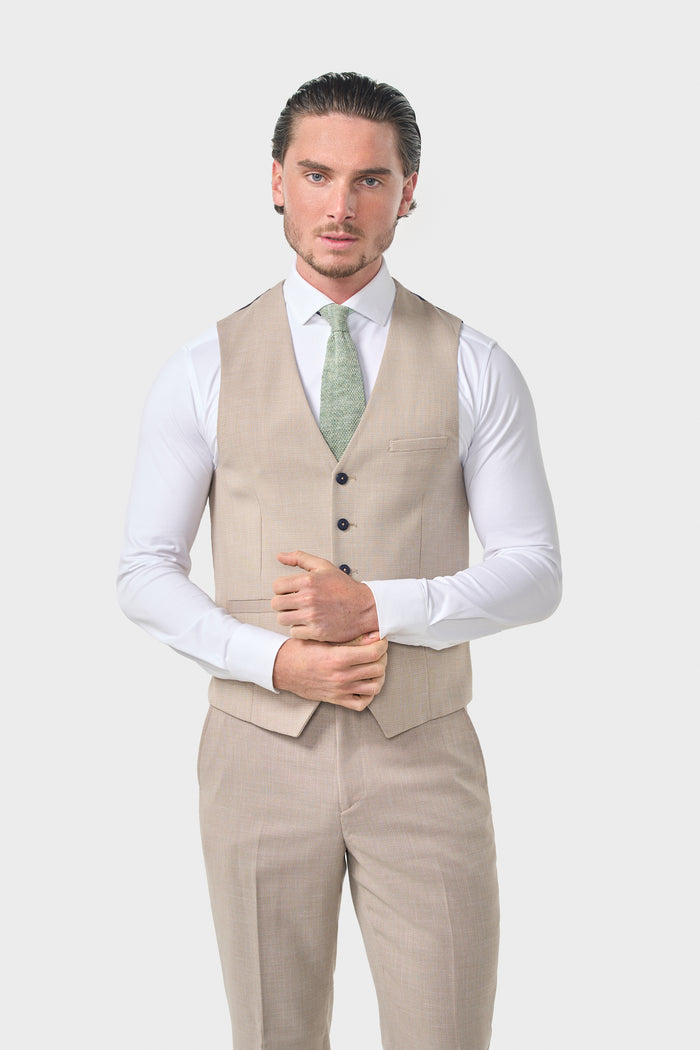 Miami Beige Waistcoat