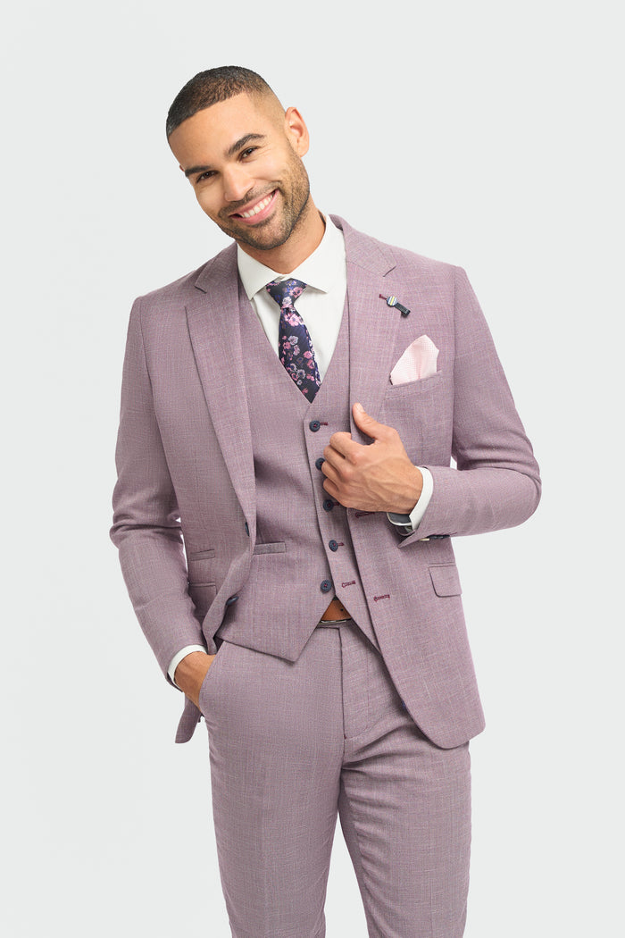 Miami Lilac Slim Fit Blazer - House of Cavani
