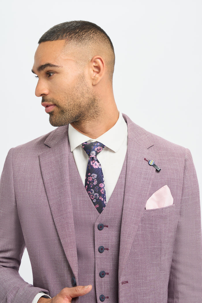 Miami Lilac Slim Fit Blazer - House of Cavani